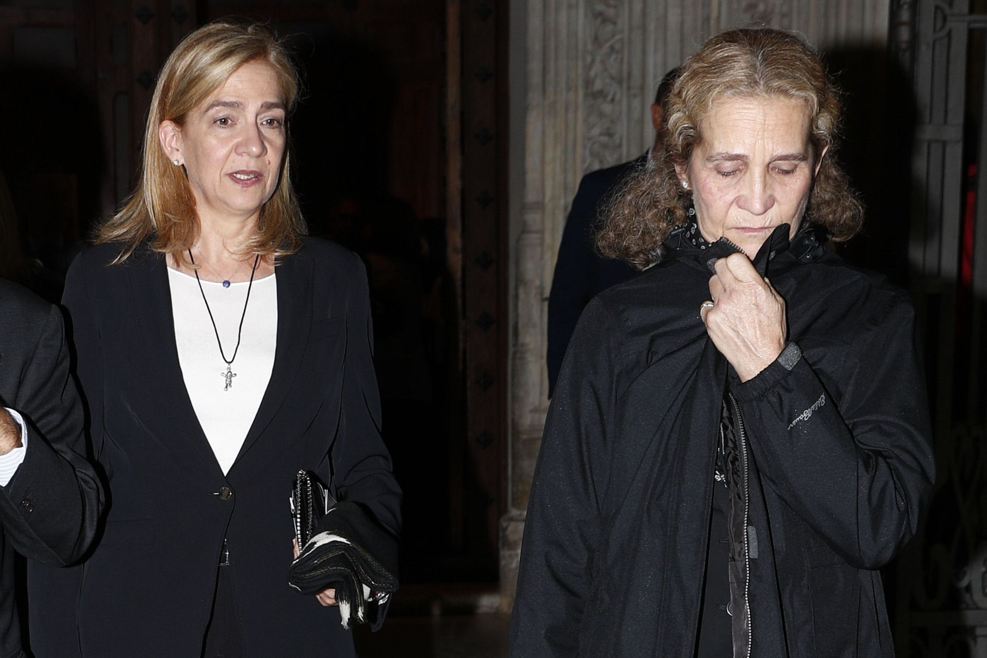 La Infanta Elena y la Infanta Cristina