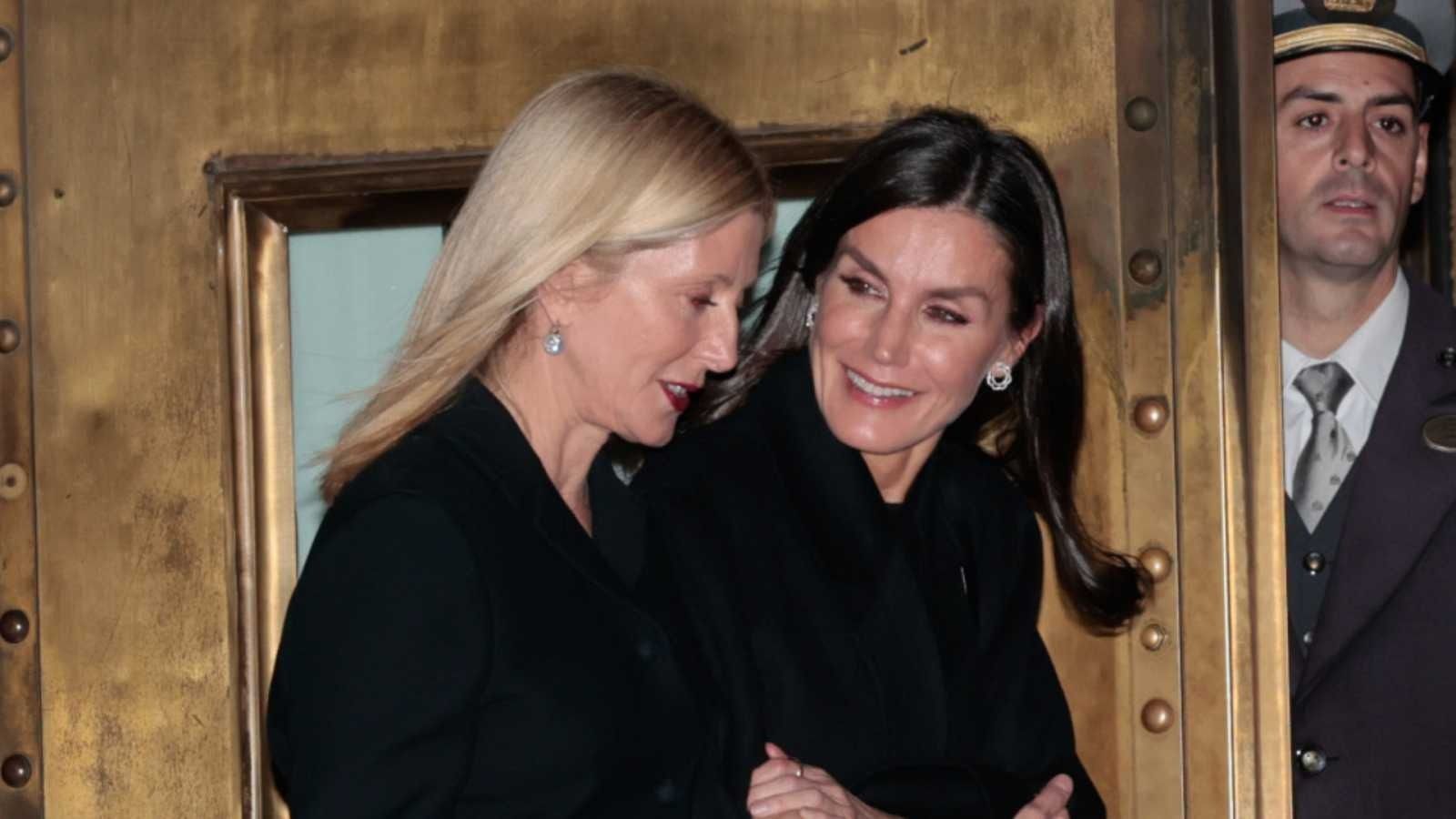 Marie Chantal y la reina Letizia