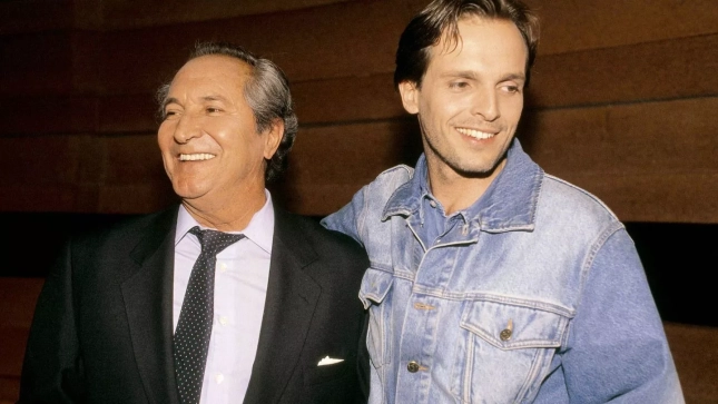 Miguel Bosé y su padre Luis Miguel Dominguín