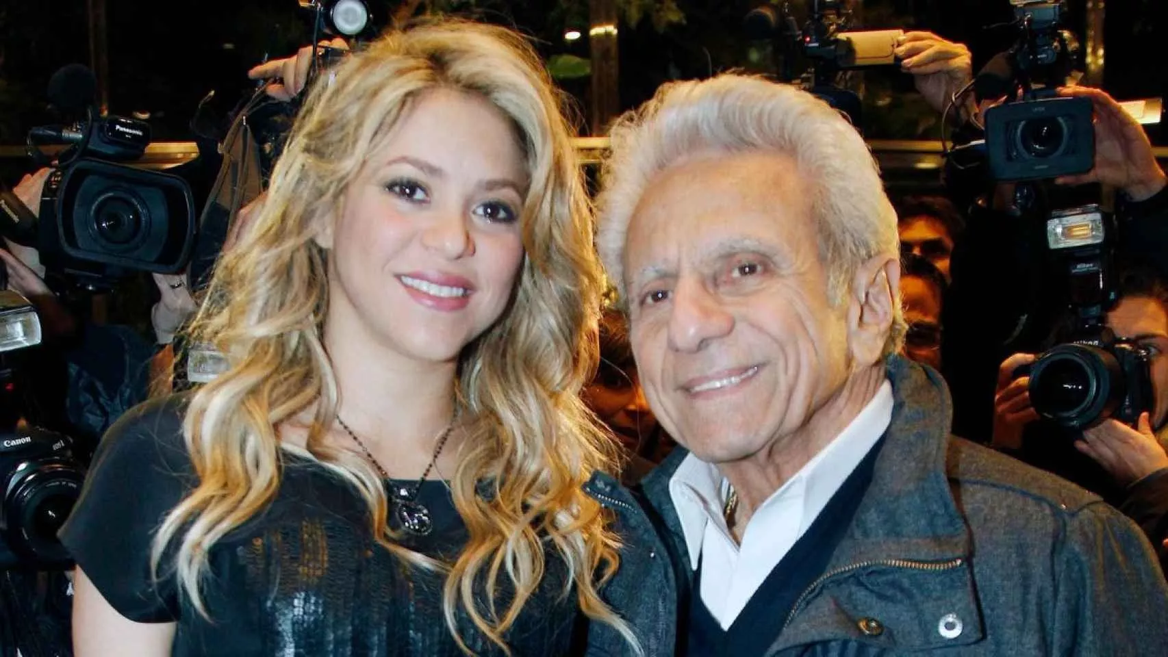 Shakira y su padre