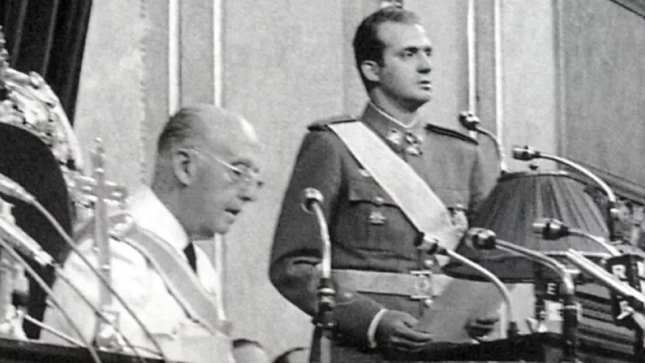 Franco y Juan Carlos I