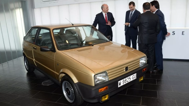 Seat Ibiza y Felipe VI