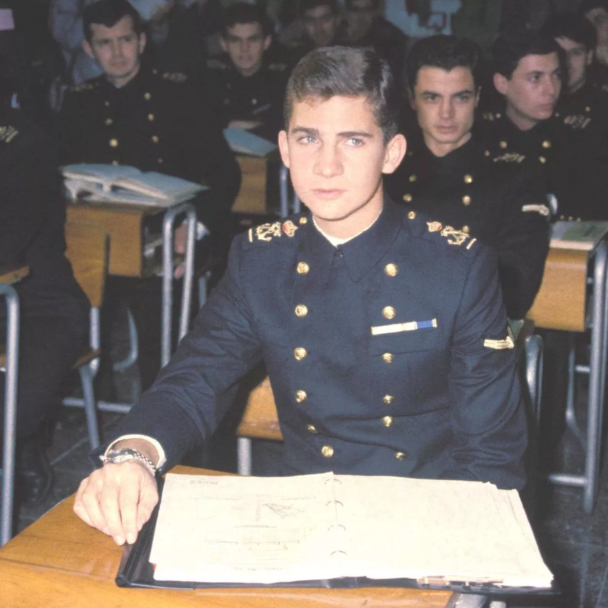 Felipe VI y su formación militar