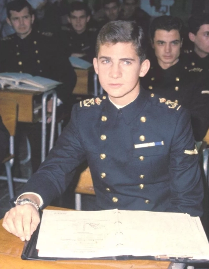 Felipe VI y su formación militar