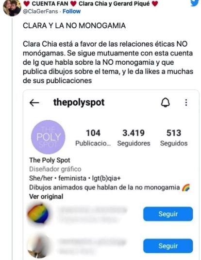 La cuenta que sigue Clara Chía