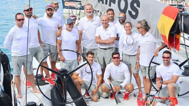 Felipe VI en el club náutico de Mallorca