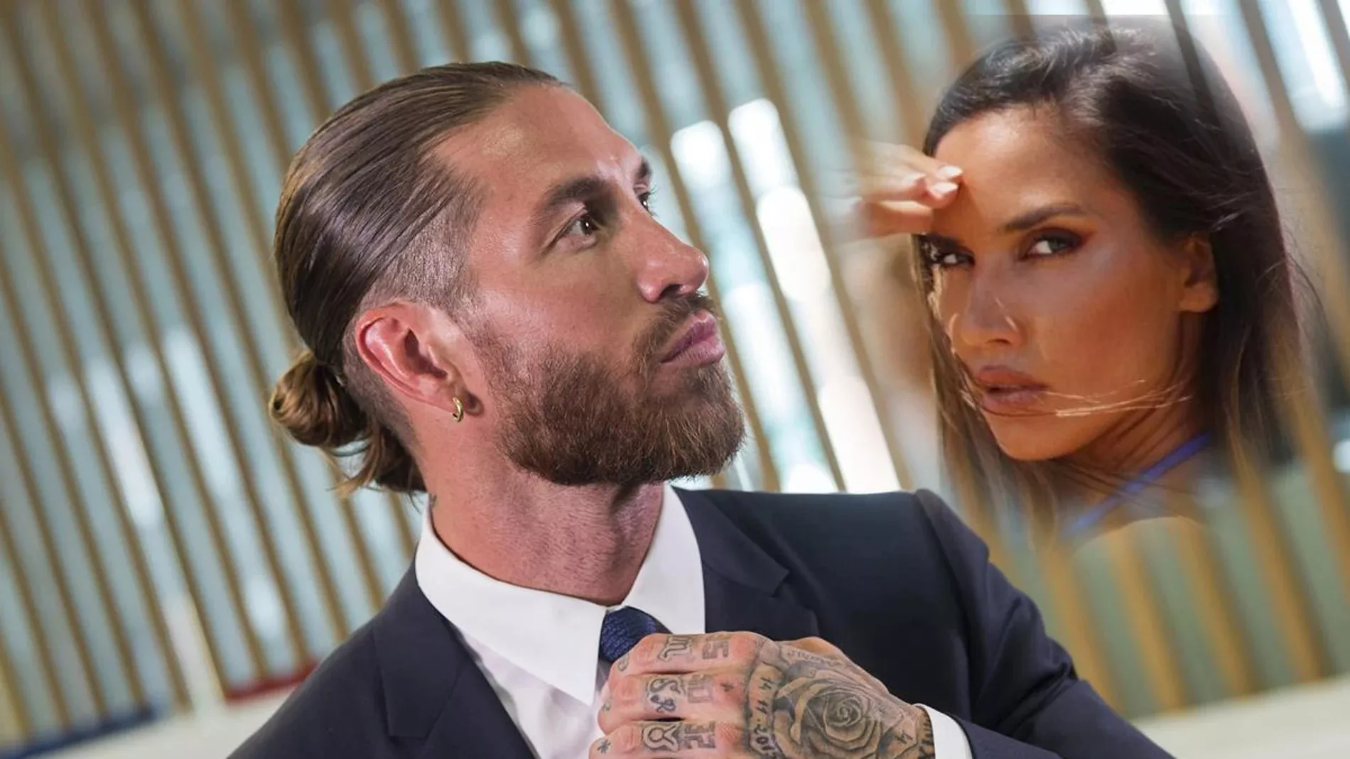 India Martínez y Sergio Ramos