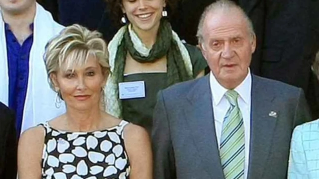 Sol Bacharach y Juan Carlos I