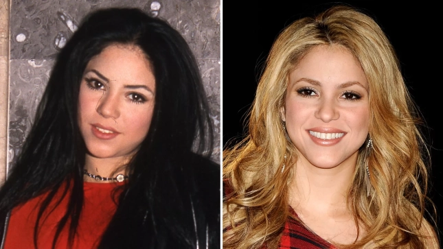 Antes y después de Shakira