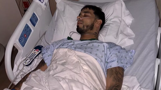 Anuel AA en el hospital | Instagram