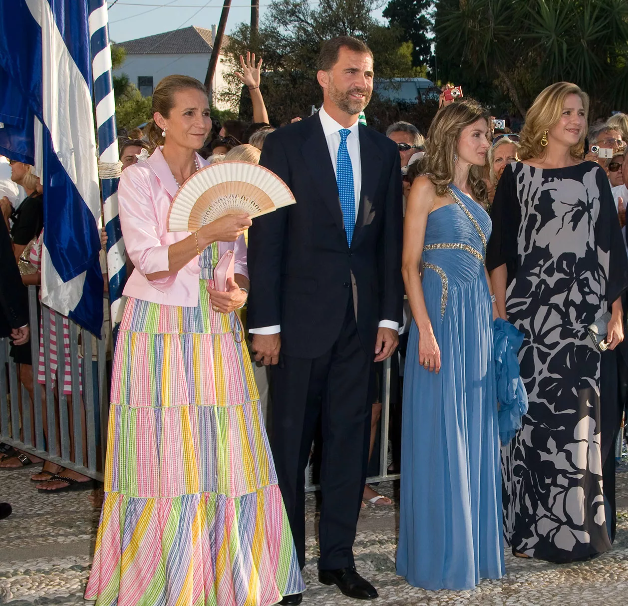 Infantas Cristinas y Elena, Letizia y Felipe VI GTRES