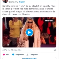 Mensaje Shakira X